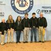 The Monroe County 2021 4-H Meats Team won the State Meats Contest in February 2021 They are shown at the American Royal following the 8AM Awards Breakfast on Wednesday Oct. 20, 2021. Pictured left to right: Leslie Rosenkrans, Mallory Greiwe, Rose Quinn, John Paul Quinn, Reid Ragsdale, and Charles Rosenkrans.