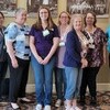 NECAC attendees at the Missouri Community Action Network annual conference in St. Charles included, from left, Penny Dixon, Janice Allan, Laura Mabry, Carey Westerman, Kayla Wasson, Carrie Dina, Kathy Block, Karen Ford and Dan Page.
